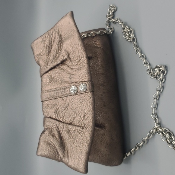 Brighton Puter Leather evening Minipurse 7" Ling 4.5" heigth - Picture 6 of 7